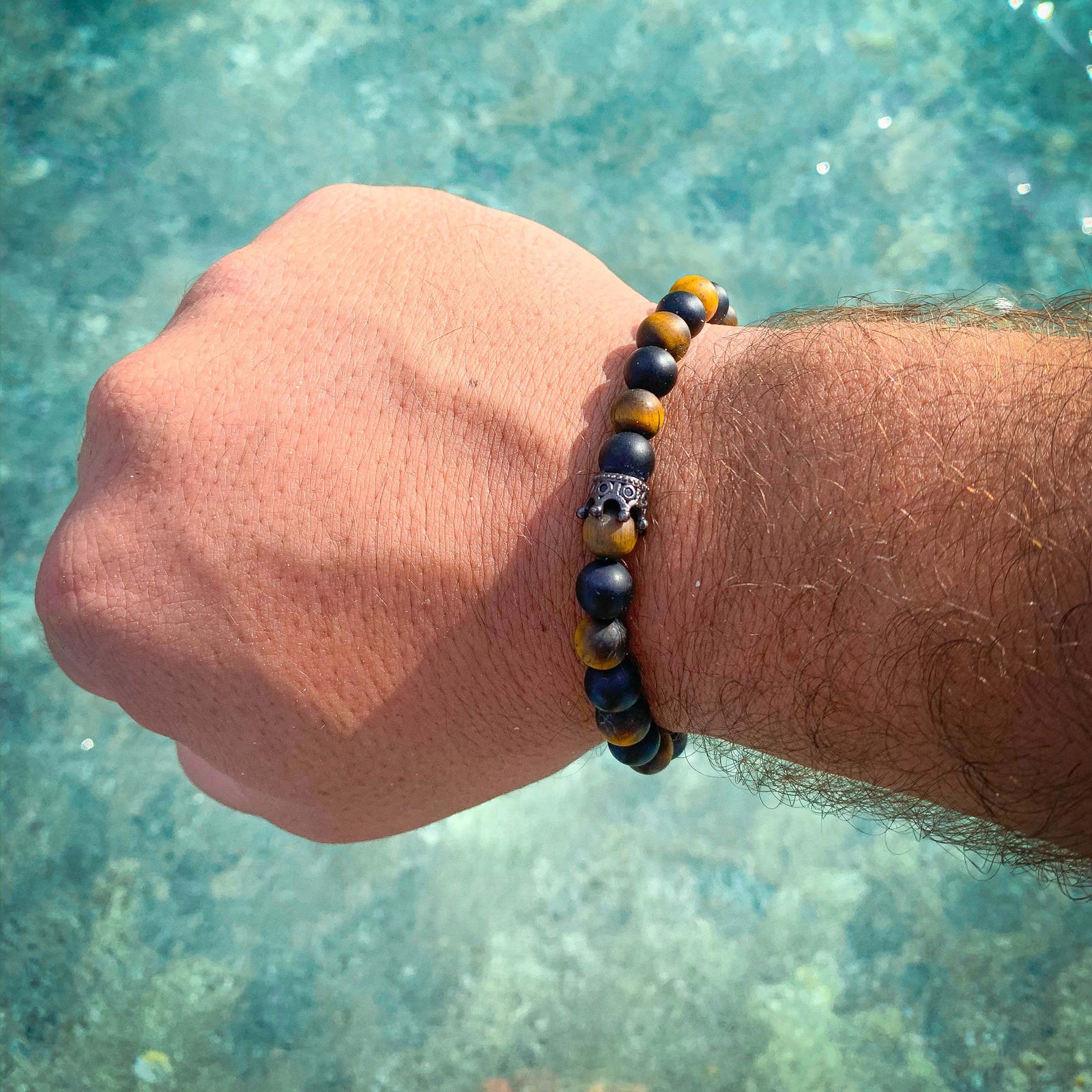 Twilton // Matte Onyx & Tiger Eye Crowned King