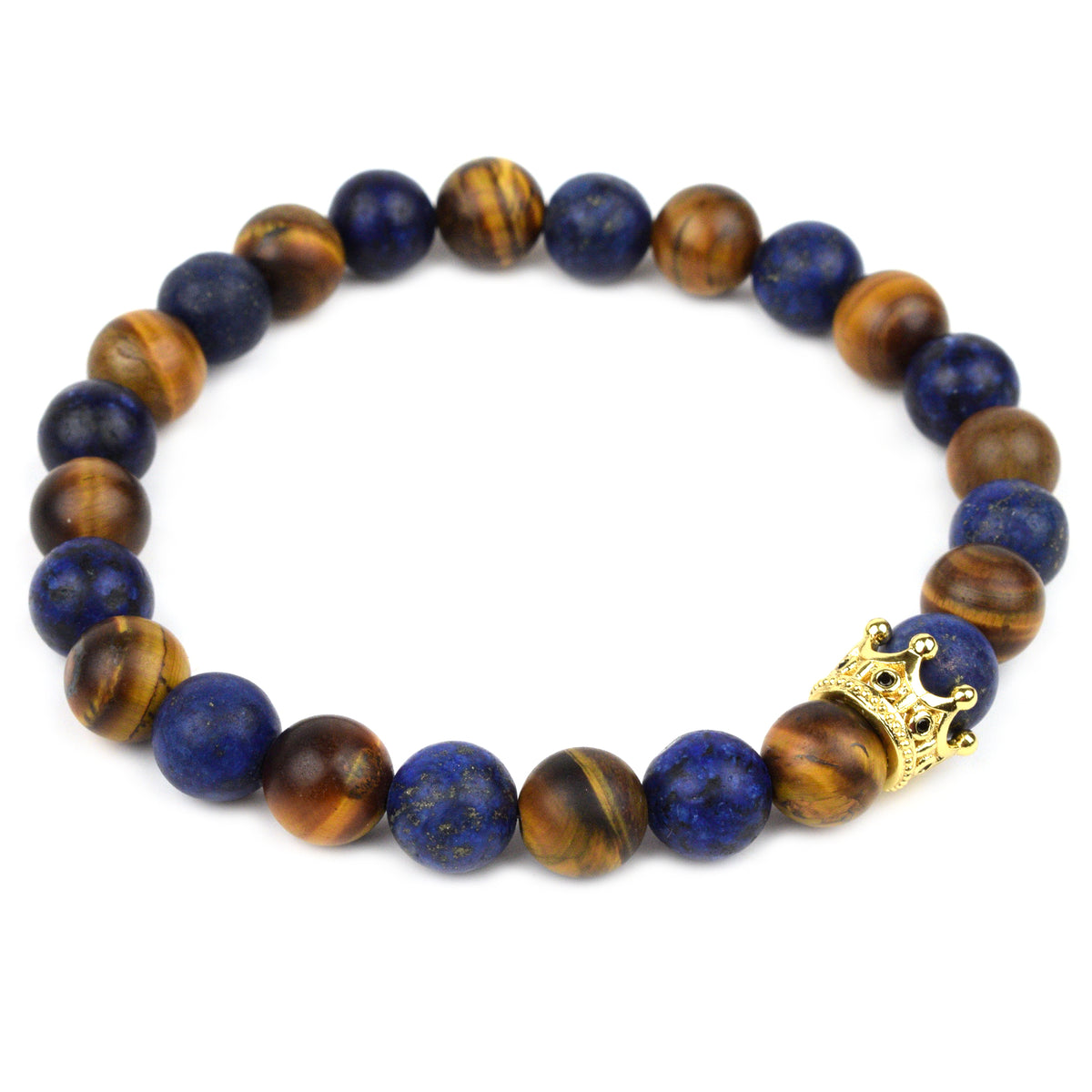 Lesno // Mate Lapis &amp; Tiger Eye Crowned King
