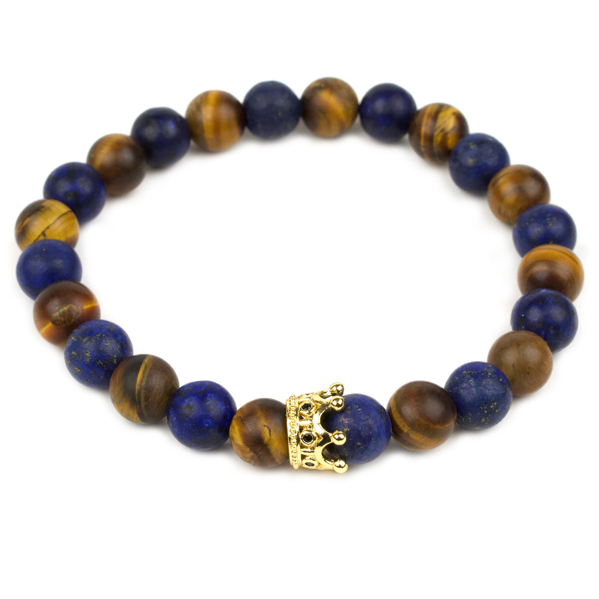 Lesno // Mate Lapis &amp; Tiger Eye Crowned King