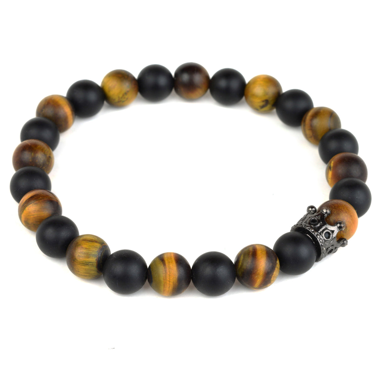 Twilton // Matte Onyx &amp; Tiger Eye Crowned King