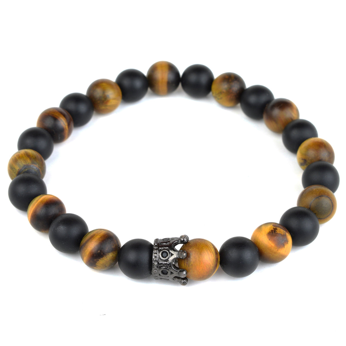 Twilton // Matte Onyx &amp; Tiger Eye Crowned King